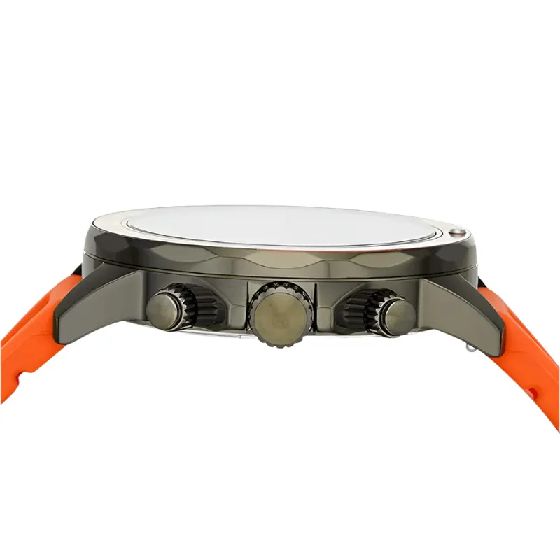 Fossil Bannon Multifunction Green Dial Rubber Men’s Watch- BQ2500